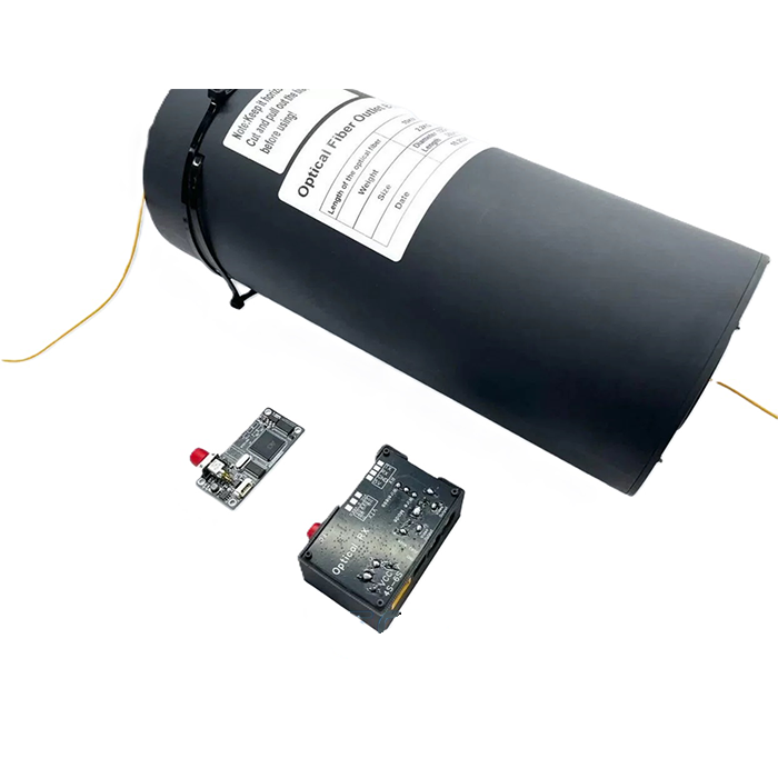 FPV оптоволокно комплект, 10 км + наземный модуль