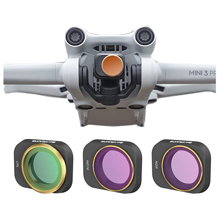 Набор из 3 ND фильтров для DJI Mini 3 Pro купить в магазине в Москве DJIMOS