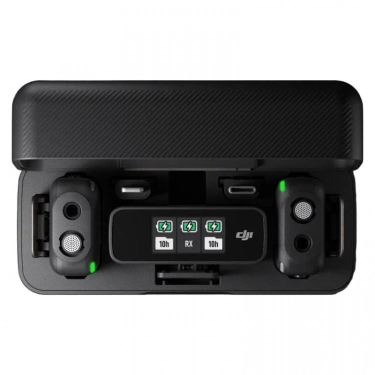 DJI Mic (2 передатчика + 1 приемник + чехол-аккумулятор)